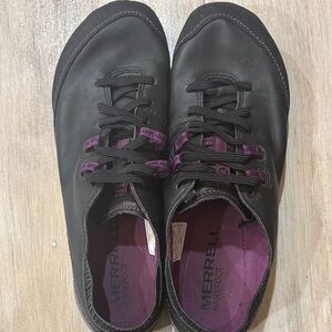 Merrell Women's Black and Purple Athletic Shoes